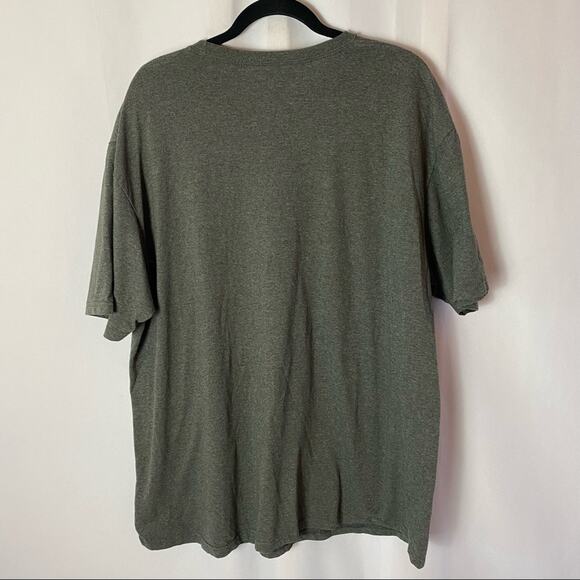 Adidas Men's Gray & Blue Warriors NBA T-Shirt Size 2X - Picture 3 of 4